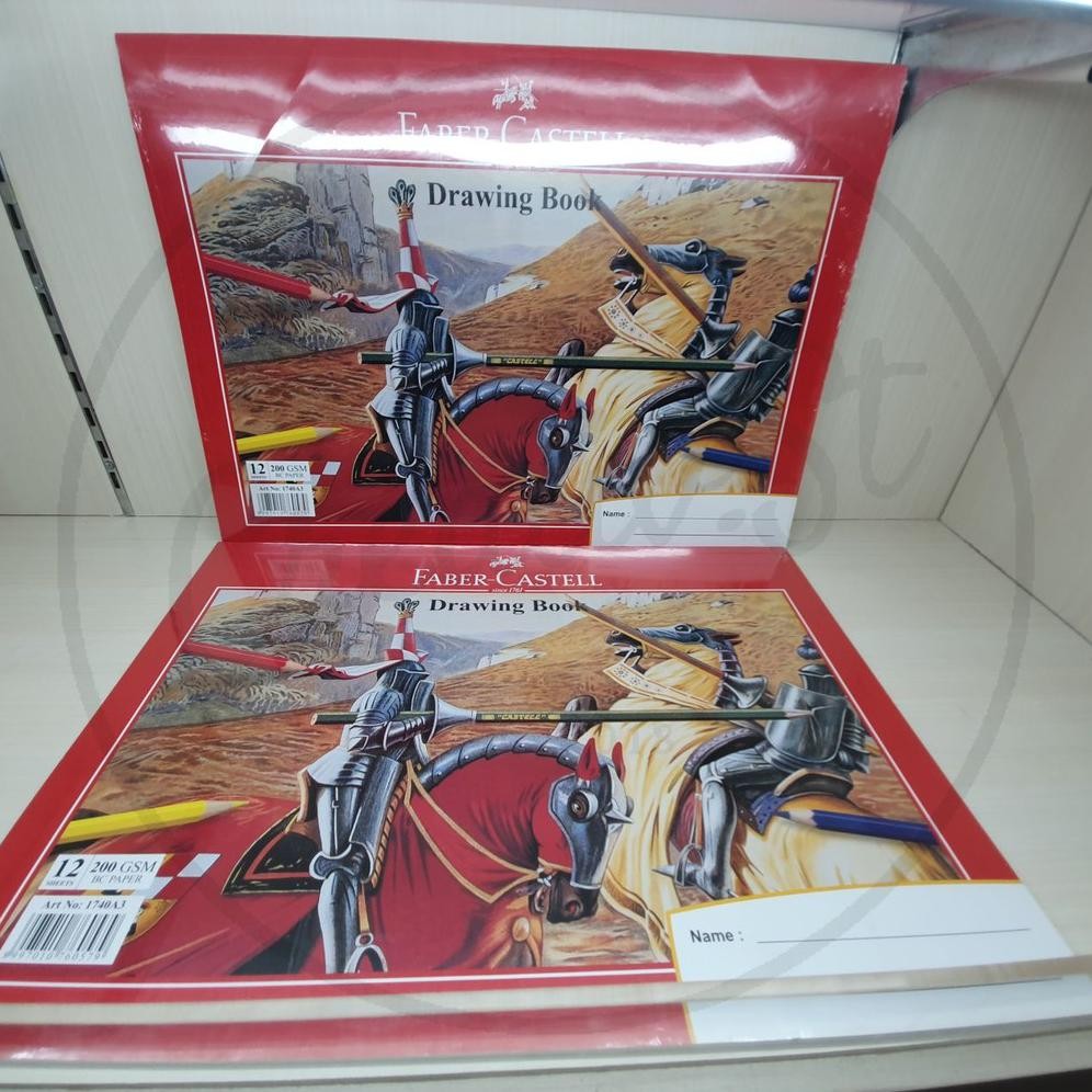 

FABER CASTELL Sketch Book Drawing Book A3 Buku Sketsa 42 Cm X 30 Cm