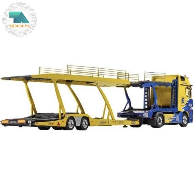 Diecast Truck Transporter Mercedez Benz  Actros & Honda Civic Fd2 Type 2 R Spoon 1/64 By Gcd Shadow 