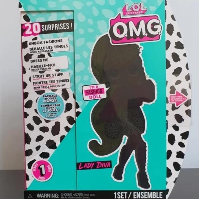 LOL OMG Series 1 Lady Diva Fashion Doll Original