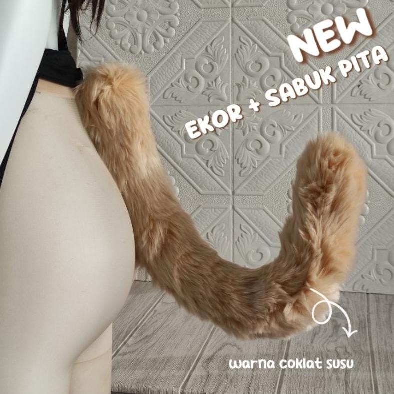 Special Osakana Nekomimi Accesories Realistic Ear Cat Bando Kucing Cosplay Anime Halloween Party Nek