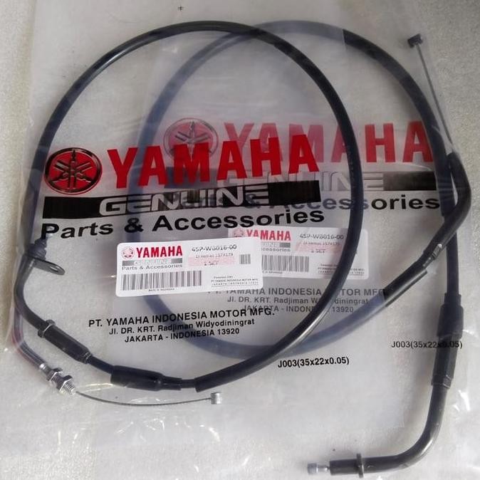 KABEL KOPLING PLUS KABEL GAS YAMAHA BYSON KARBU BYSON FI INJEKSI ASLI
