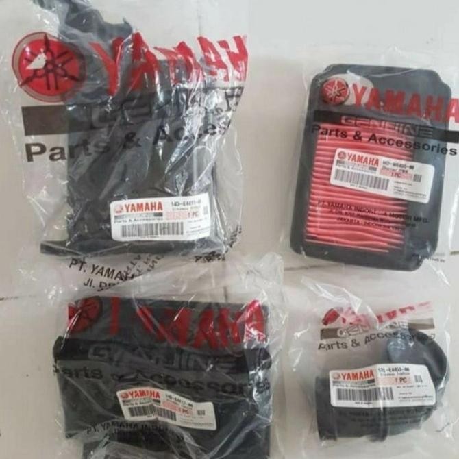 BOX FILTER UDARA SATU SET MIO SOUL LAMA 2008-2011 ORIGINAL YAMAHA