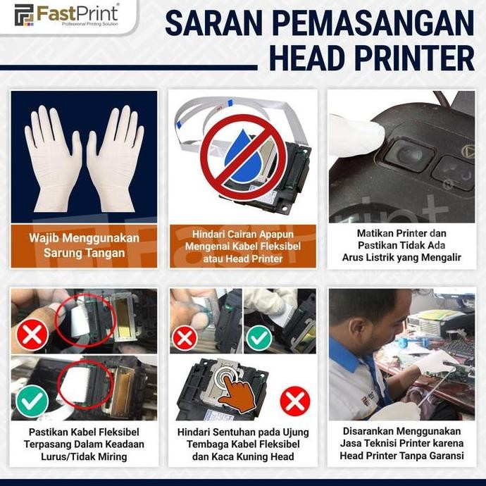 Head Print Printer Epson T60 L800 L805 R290 New Stok