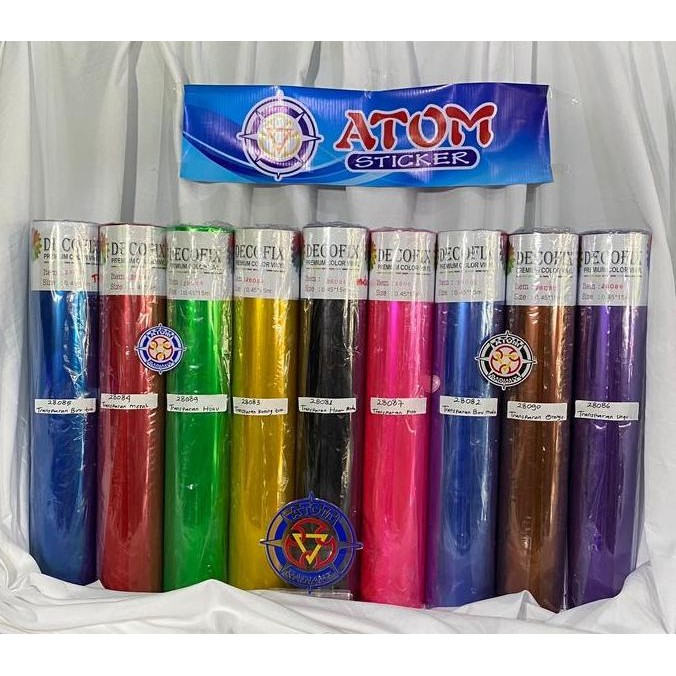 

JUAL Sticker Decofix Transparan / hybrid 45cm (rol)