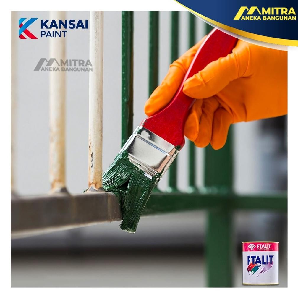 

CAT KAYU DAN BESI KANSAI FTALIT GLOSS 1 LITER / SEMI GLOSS / DOFF / CAT MINYAK