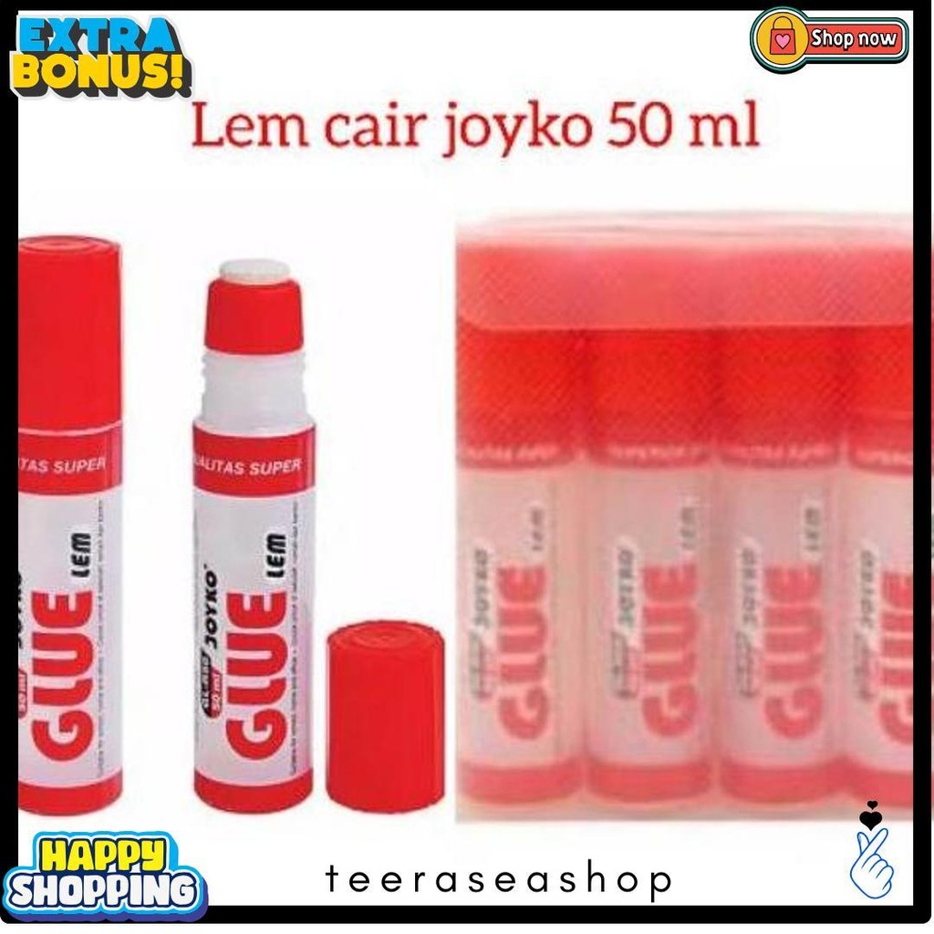 

(12 Pcs) Lem Joyko Cair O Glue 50 Ml Kualitas Super Flash Sale! Diskon Hingga 70%