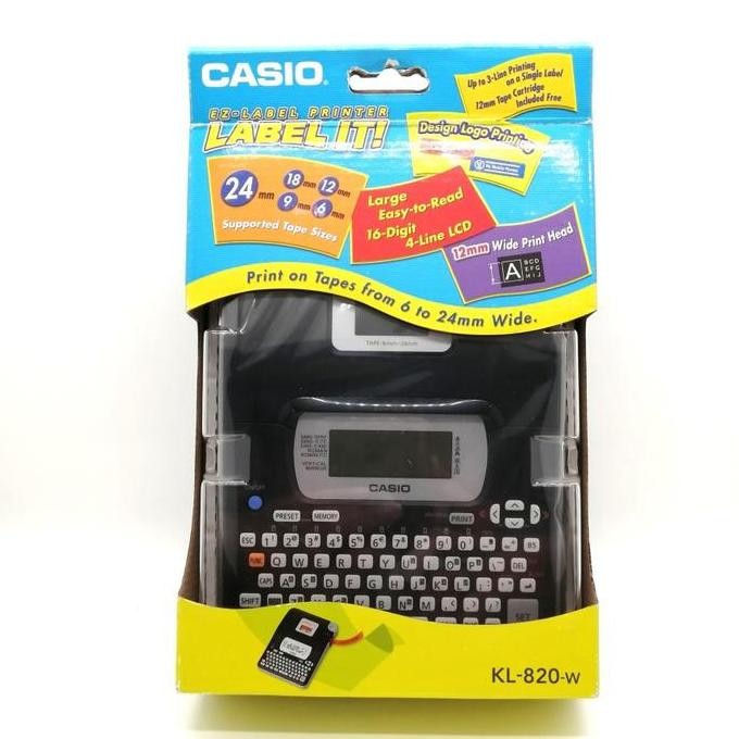 

Label It Merek Casio Kl-820W New Stok