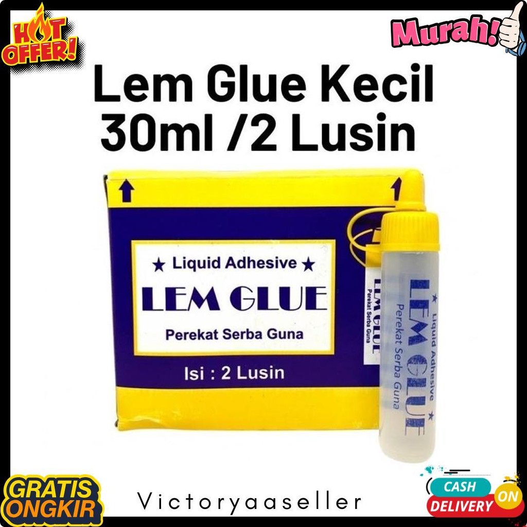 

Lem Glue Botol Murah Harga Perbox Isi 24Pc Terlengkap Dan Termurah