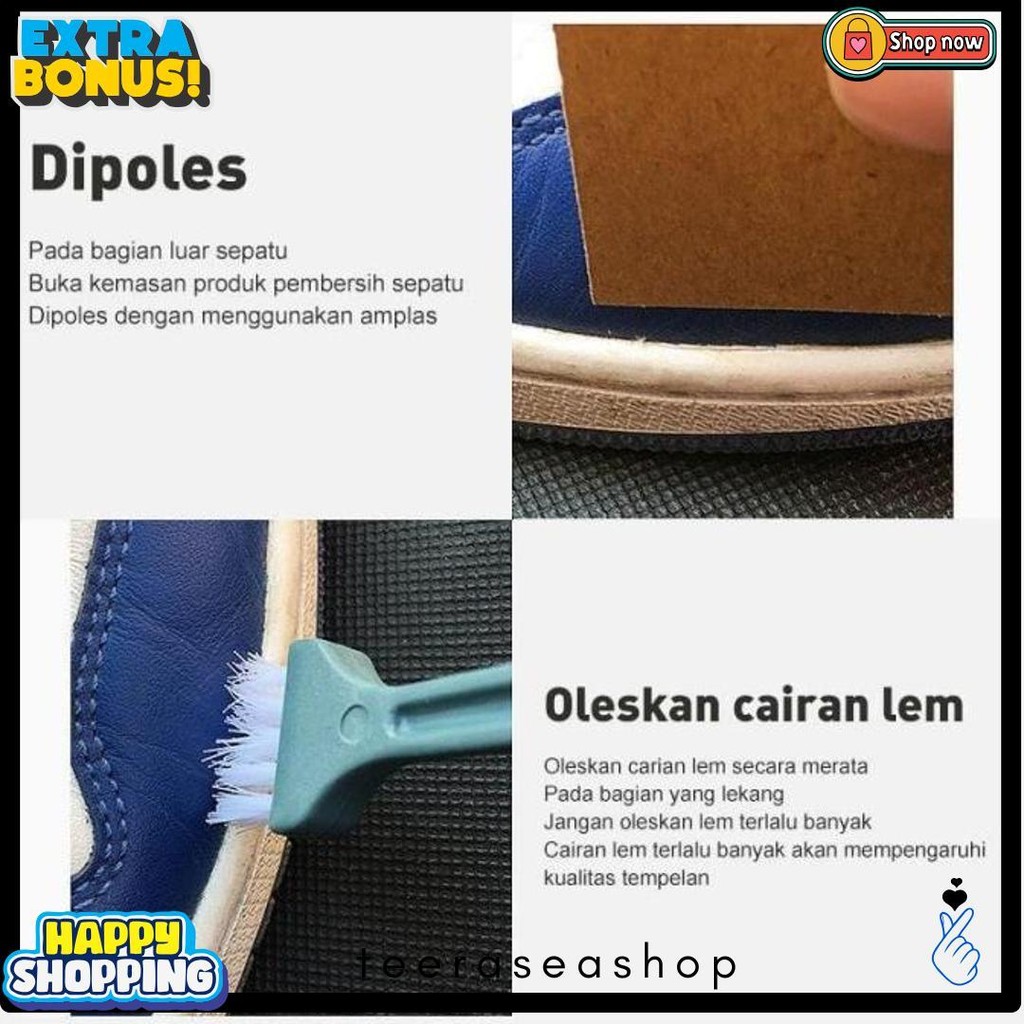 

Lem Sepatu Super Kuat Tahan Air & Tahan Lama - 60Ml Flash Sale! Diskon Hingga 70%