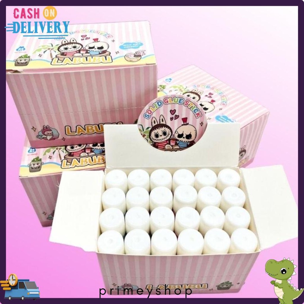 

[1 Box] Lem Kertas Glue Stick Isi 24 Pcs/Lem Kertas Anak/Lem Kertas Murah/Lem Kertas Glue Diskon Setengah Harga