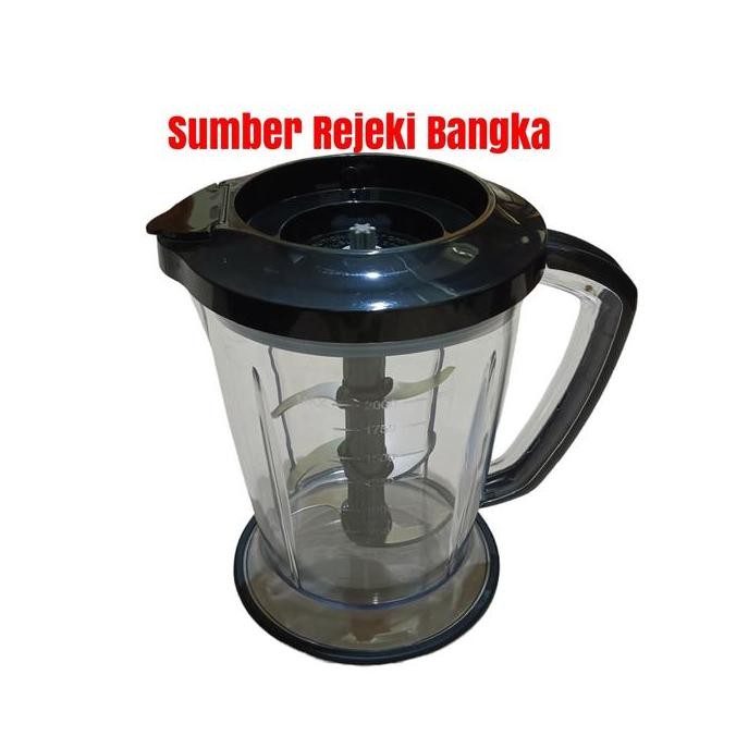Tersedia Mitochiba FullSet Gelas Jar Blender Chopper CH-200/CH 200/CH200 2 Liter