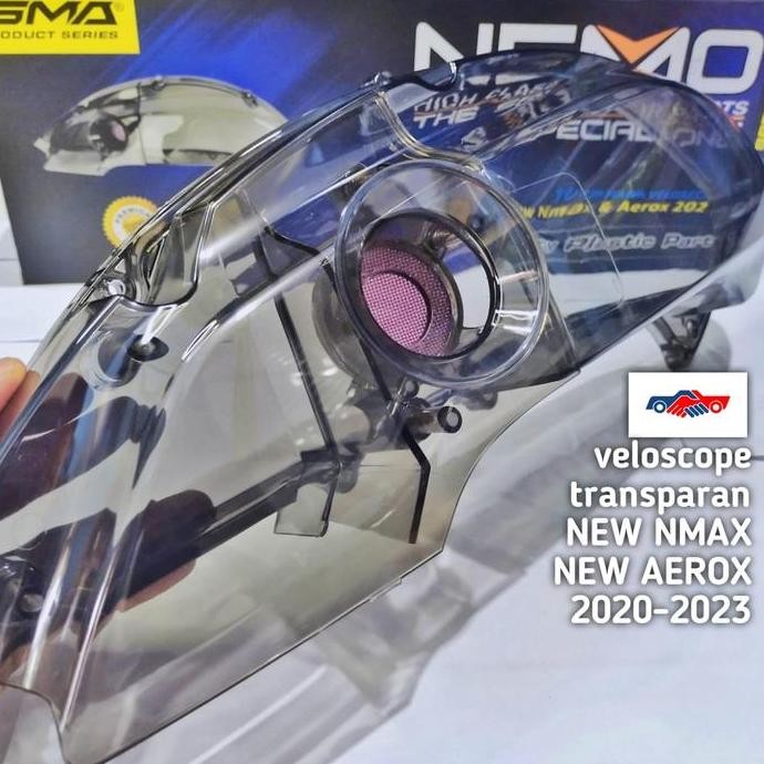 veloscope transparan NEW NMAX NEW AEROX 2023-2020 NEMO