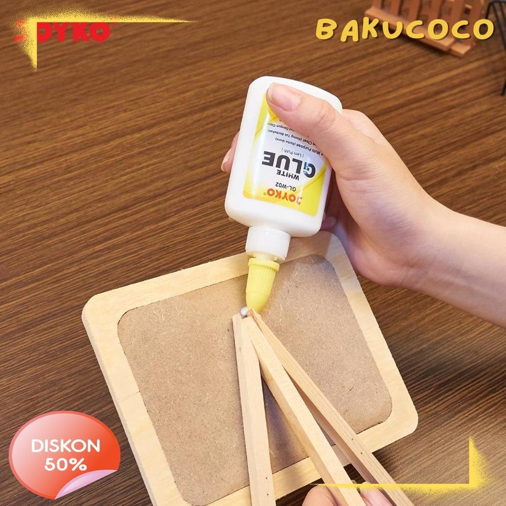 

Joyko White Glue 60Ml Lem Cair Joyko Putih Prakarya Anak Sekolah Gl-W02 Lusin [12Pcs] Diskon