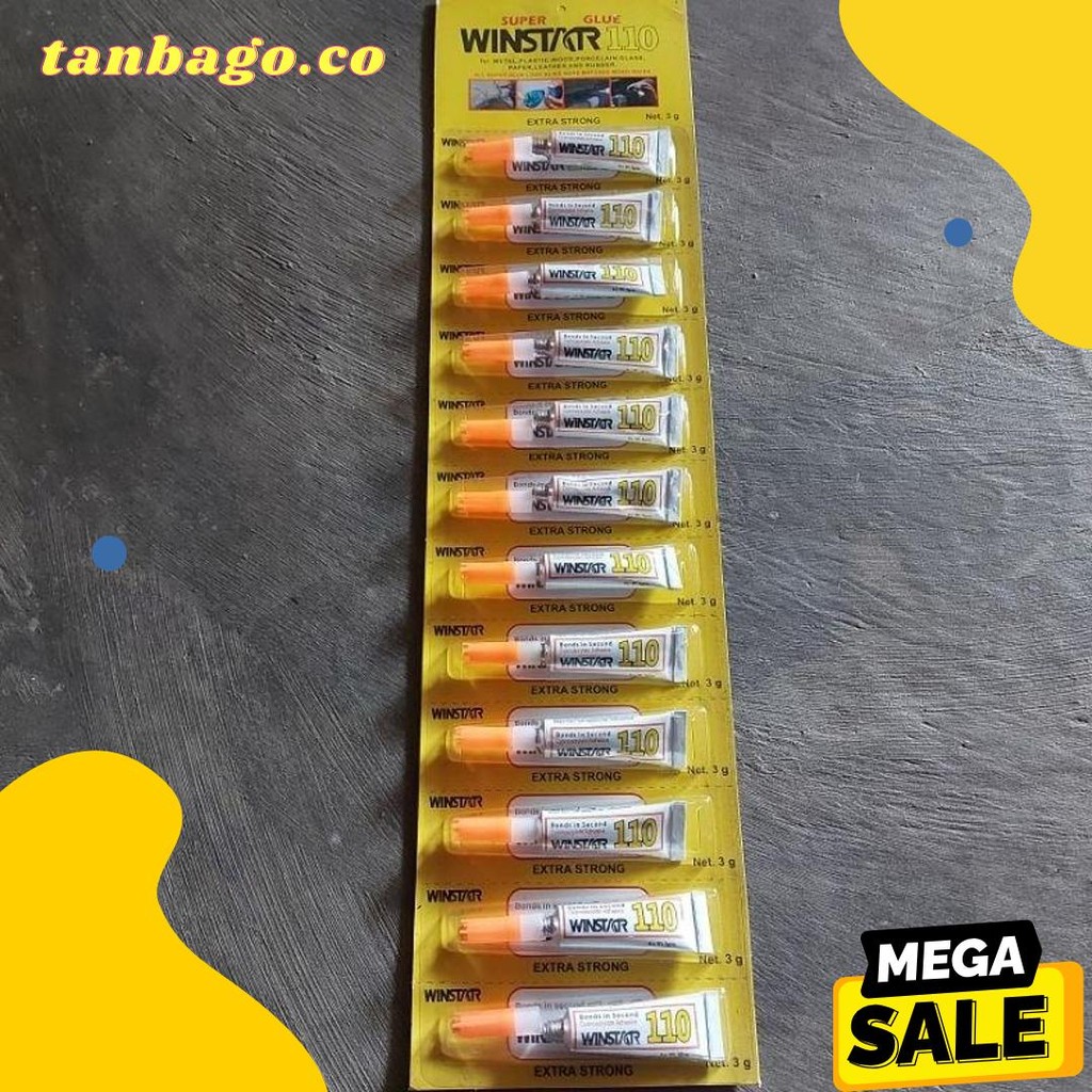 

Ready .. !! Lem Alteco Winstar Super Glue 110 | Selusin Diskon