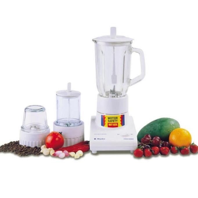 Tersedia Blender Miyako Beling Kaca 1 Liter 3 in 1. BL 102 GS