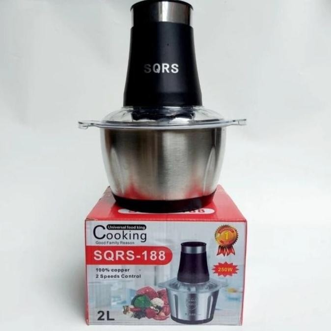 Tersedia Universal Chopper SQRS-188 / Choper Blender Daging Stainless SQRS 188