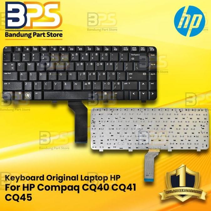 TERBARU - Keyboard Laptop HP Compaq CQ40 CQ41 CQ45 Hitam Black
