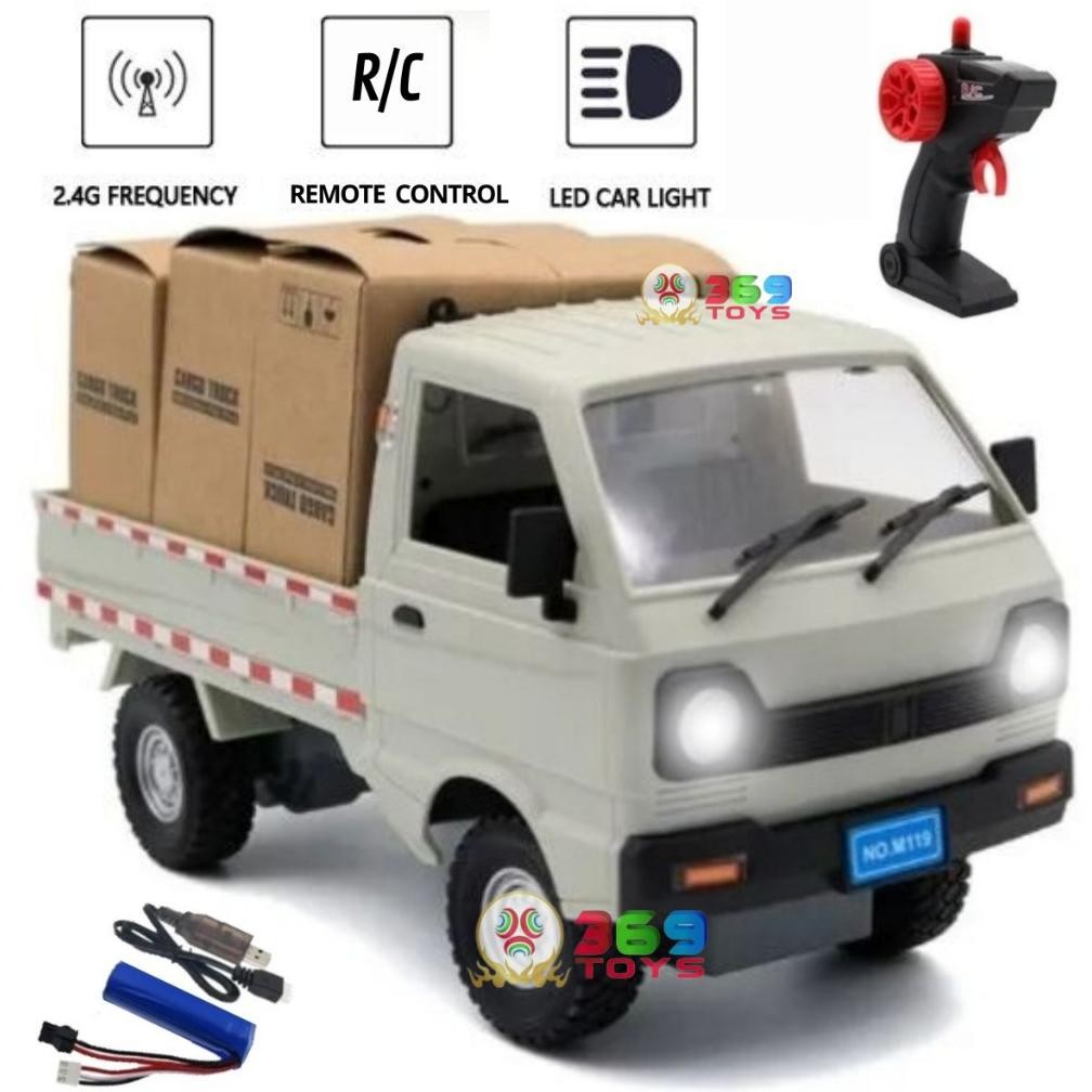 NEWW REMOTE CONTROL PICK UP RC TRUCK CARGO 1:16 2,4 GHz CARRY PICK UP
