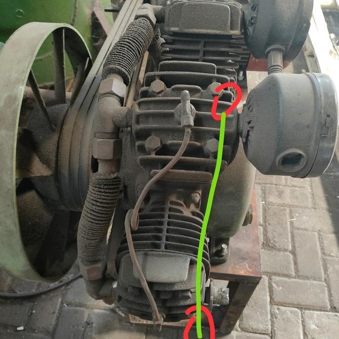 Promo Pipa Tembaga 30 Cm - Pipa Penghubung Piston Kompresor Swan