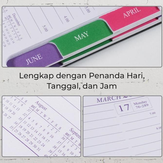 

READY Toddi Buku Agenda Softcover Monthly Planner Notebook 304 Halaman - TD-20251 NEW