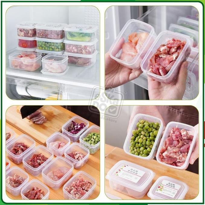 (Allthebest) Kotak Penyimpanan Makanan Beku Freezer / Refrigerator Storage Box
