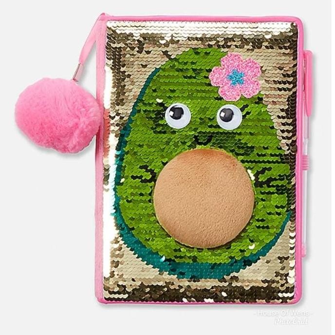 

READY JUSTICE SEQUIN DIARY NOTEBOOK - BUKU CATATAN JUSTICE NEW