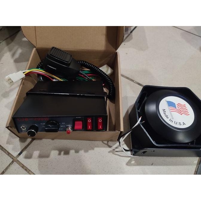 SIRENE TOA SLIM PATWAL - TOA MOBIL PATWAL