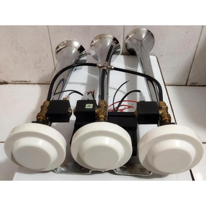 Klakson Telolet 3 Corong 6 Nada 24 Volt Landun