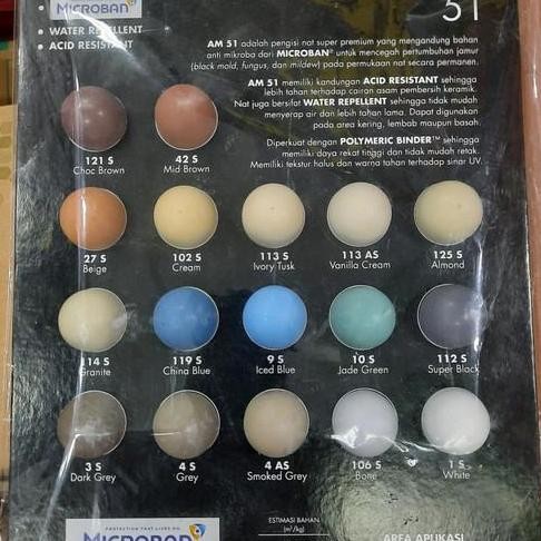 Semen Nat Am 51 [ Dus ] Tile Grout / Semen Nat / Nat Keramik