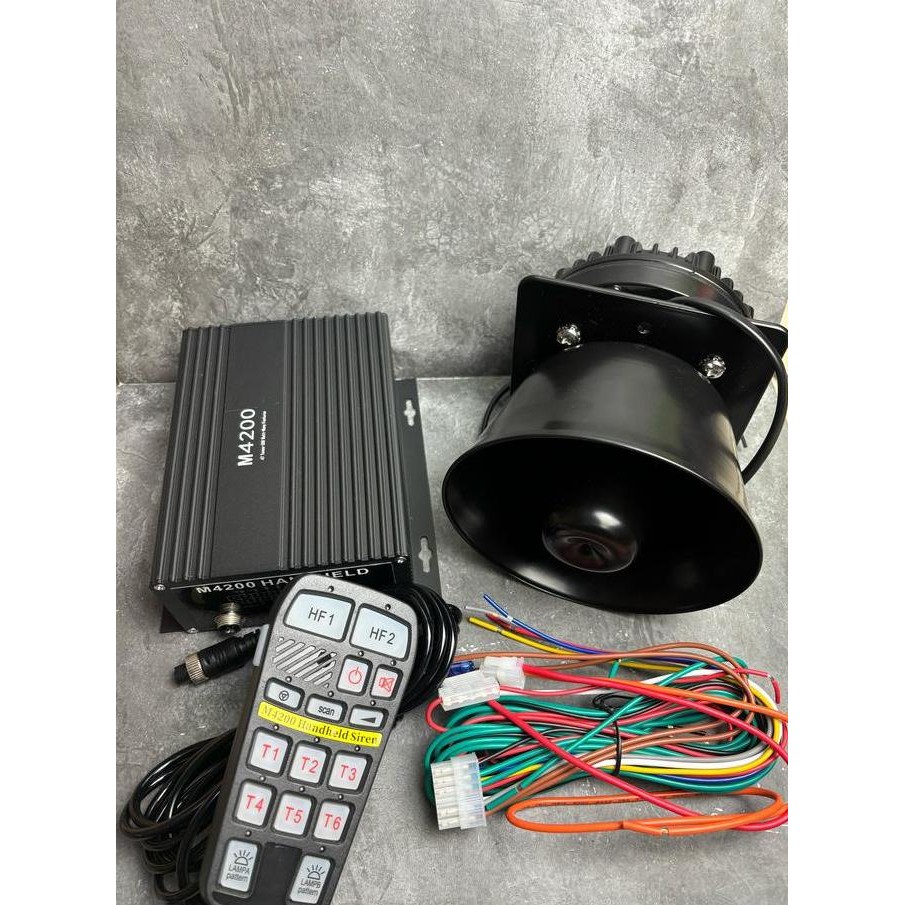 Sirine Modul M4200 Paketan Dengan berbagai macam Speaker