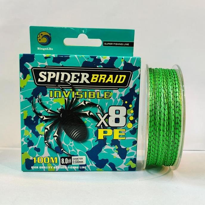Tersedia Lure Invisible Bionik PE Fishing Line 100m Anti Gigitan Kuat Bahan Impor Jepang X4 X8 Braid