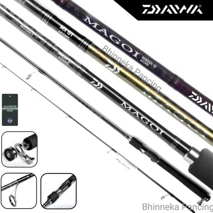 Tersedia Joran Daiwa MAGOI-G MX | MAGOI GT MX | 562 | 602 | Galatama Rod | Ikan Mas | Bawal | Alat P