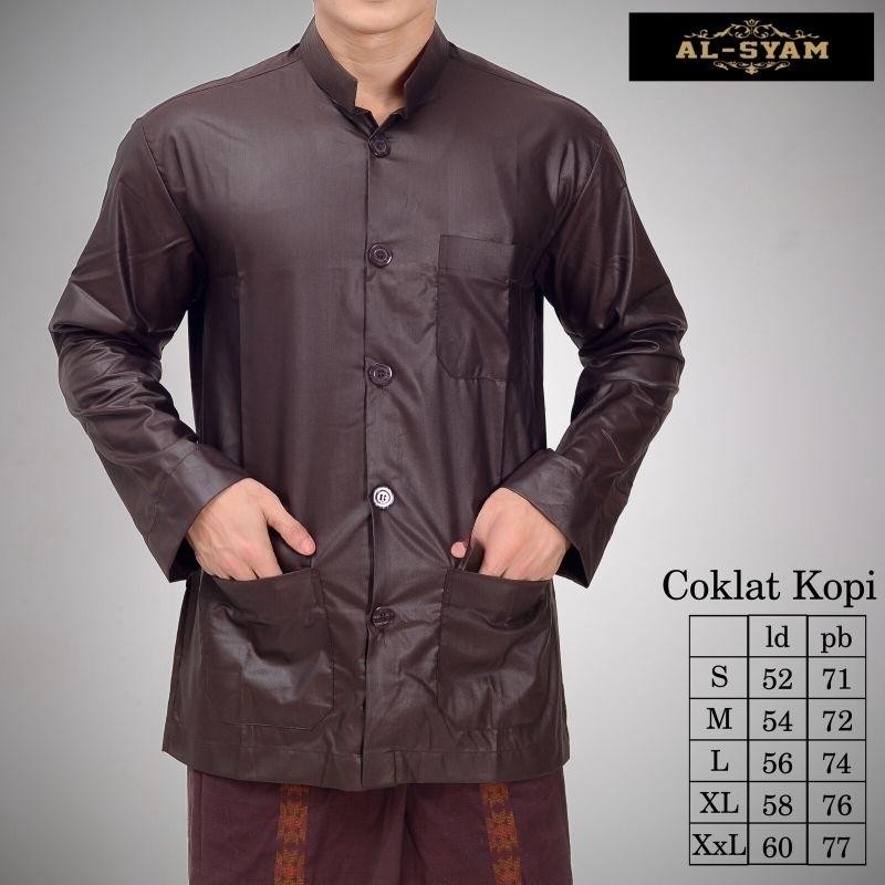 HL Koko Haibah Ammu Premium Baju Muslim Saku Depan Bahan Katun Madinah