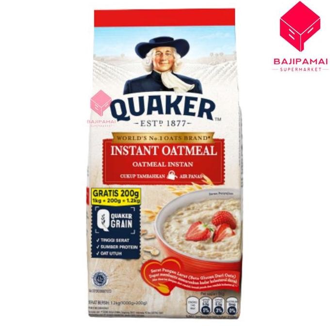 

Quaker Instant Oatmeal 1,2 Kilogram Terbaru