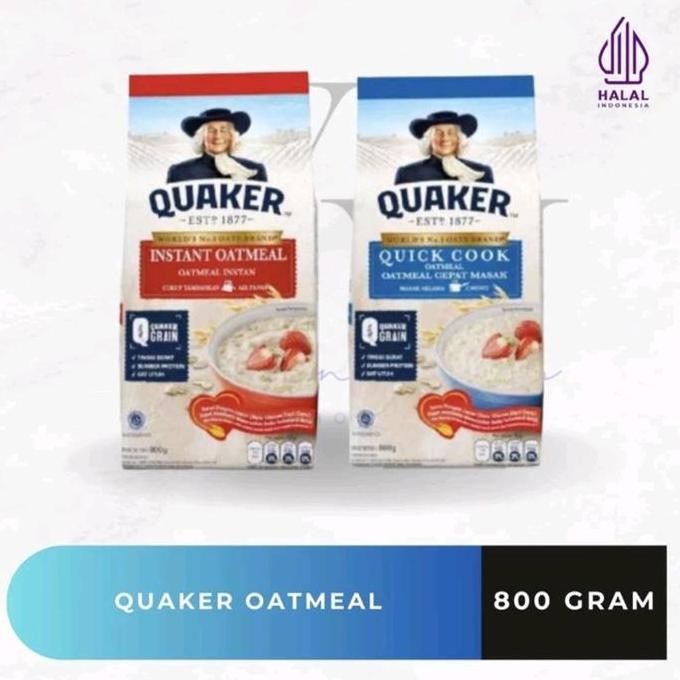 

Quaker Oats Instan & Quick Cook 800 Gram Best Seller