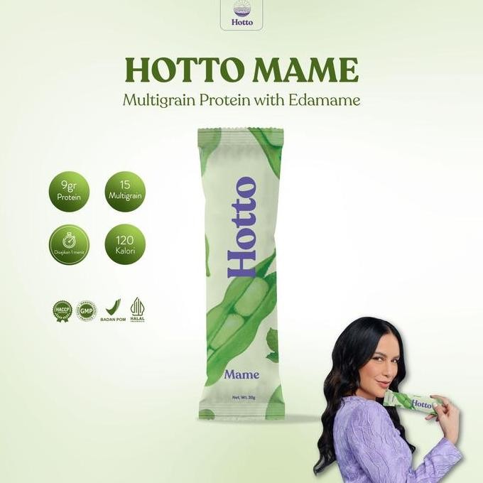 

Hotto Mame Protein Whey Multigrain Drink Oat Sereal Edamame Prebiotik High Fiber Best Seller