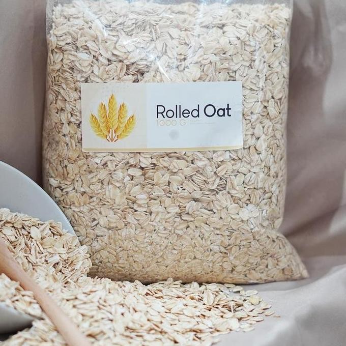 

Regular Rolled Oat 1 Kg - Oatmeal Gandum Utuh Premium Original Promo
