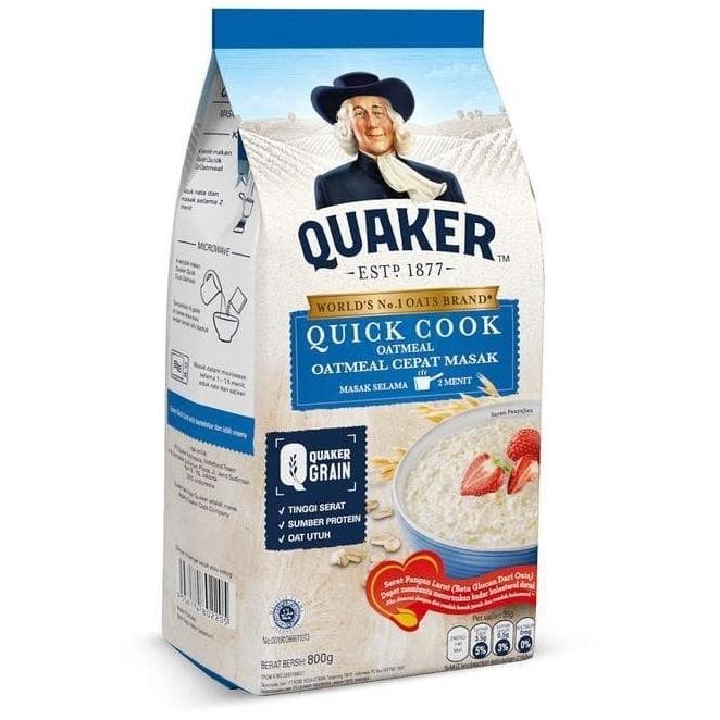 

Quaker Quick Cook Oatmeal 800 G Promo