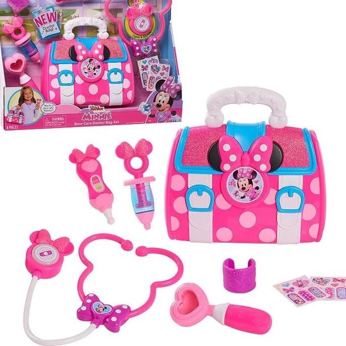 Disney Junior Minnie Mouse Doctor Bag Set Complete