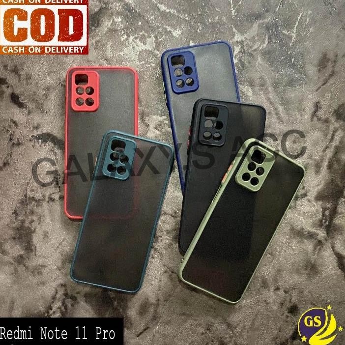 Promo Xiaomi Redmi Note 11 / Note 11 Pro 2022 New Soft Case Dove Matte Colored Frosted Slim Fuze Mac