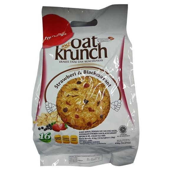 

Oat Krunch Strawberry & Blackcurrant 390 Gr Terlaris