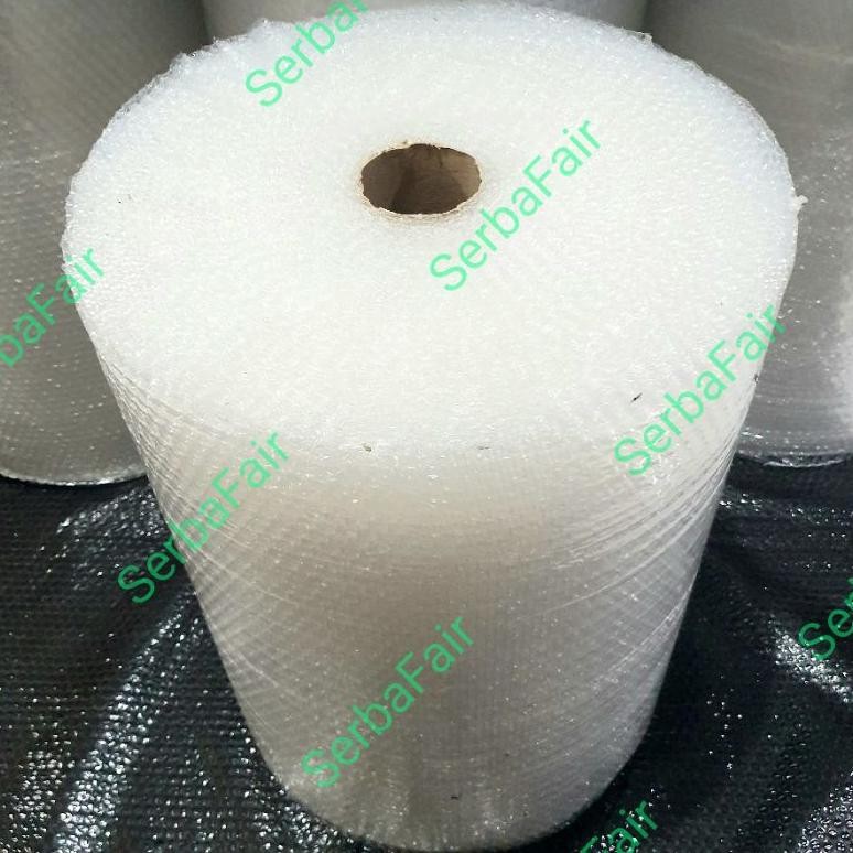 

Produk Baru!! Bubble Wrap Bening/Hitam 62cm x 50m Full Roll Ekonomis Murah