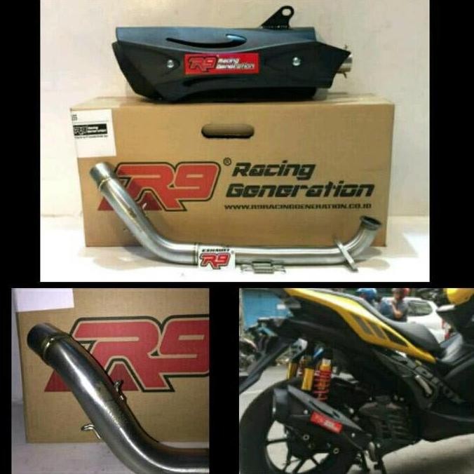 Knalpot R9 Misano Yamaha Aerox 155