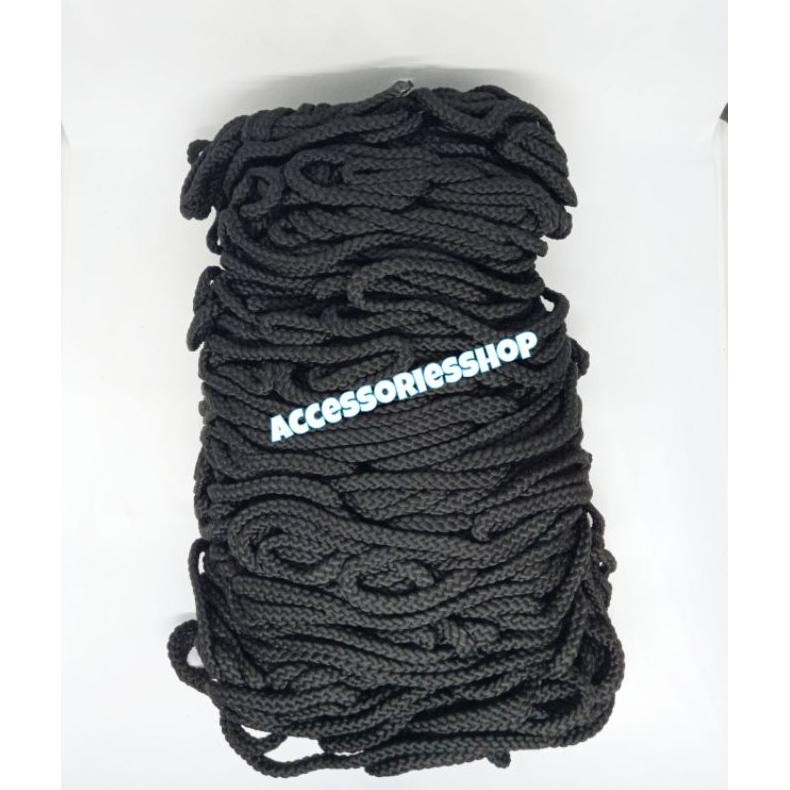 

TALI POLYESTER HITAM 1KG TALI SUMBU TALI KEPANG KUAT DAN TAHAN LAMA TERMURAH