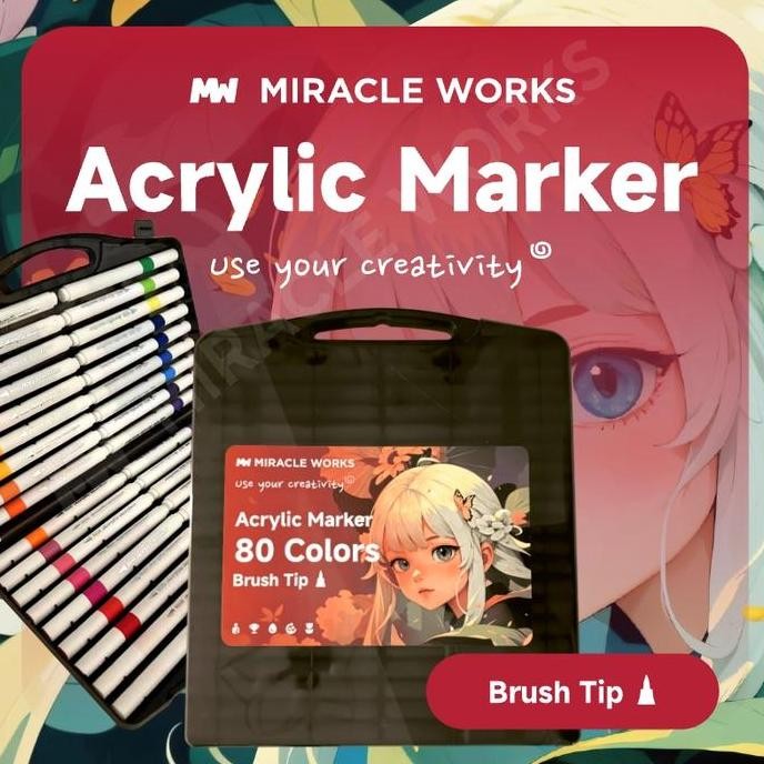 

MW SET SPIDOL AKRILIK UJUNG KUAS 12/24/36/48/60 WARNA - KOTAK KARTON PLASTIK + HIGHLIGHTER ALAT HITAM - STATIONERY, TINTA PERALATAN SEKOLAN SPIDOL TERBARU ASLI 100% ORIGINAL OFFICIAL MODERN GARANSI BRAND TERLARIS DISKON GROSIR COD TREND 2025 NEGO BAYAR DI