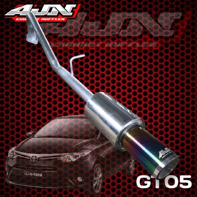 knalpot bolt on yaris, vios gen 2 dan gen 3 pnp