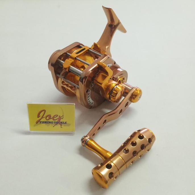 Tersedia Jigging Master PE5N LH Limited Edition UnderHead Reel Pancing UH