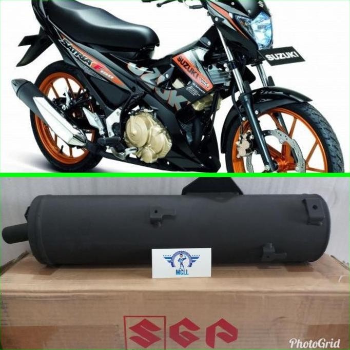 SELENCER KNALPOT SATRIA FU 150 NEW 2013-2015 ORI SGP 14310B25G50N