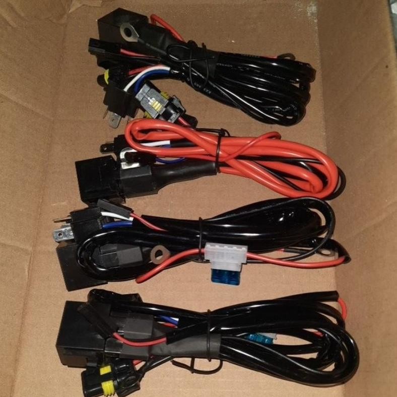 Kabel Relay Set HID BI-LED Motor H4/H6