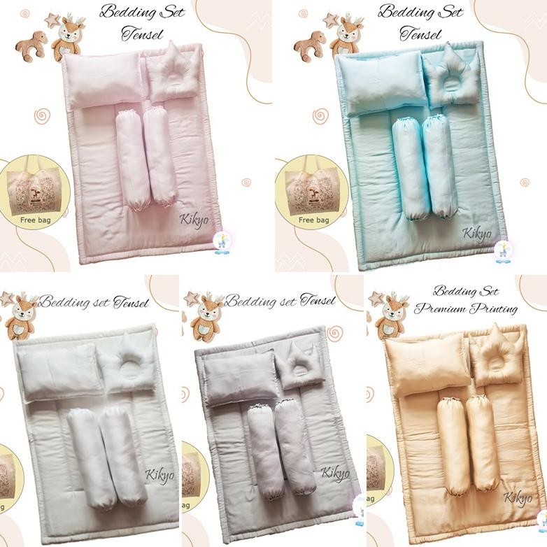 Bedding Set Baby Tensel Polos Bedcover Set Bayi Tensel Bed Set Baby AST
